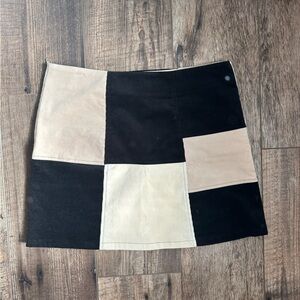 Color block skirt